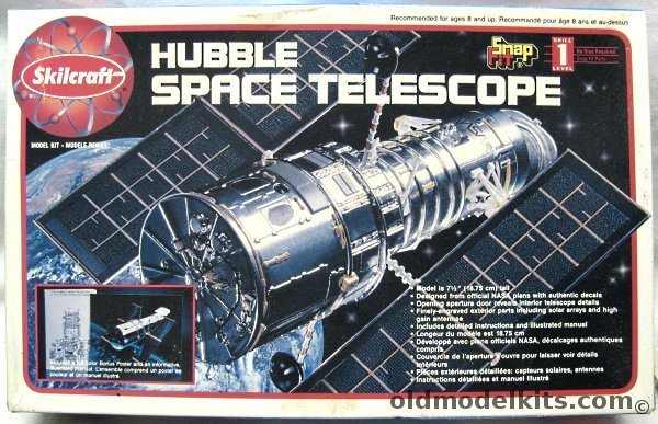 Skilcraft Hubble Space Telescope, 74638 plastic model kit